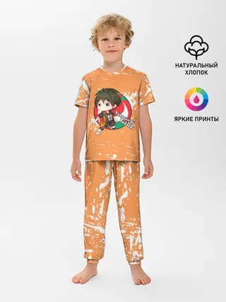 Детская пижама с брюками / Yamaguchi Tadashi | Haikyu | Волейбол