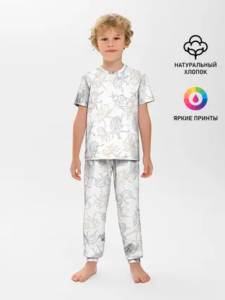 Детская пижама с брюками / Ползучие жучки