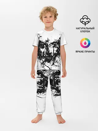 Детская пижама с брюками / Зверь