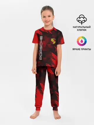 Детская пижама с брюками / PORSCHE