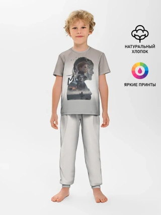 Детская пижама с брюками / Death Stranding
