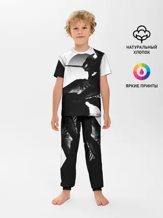 Детская пижама с брюками / ЗАКАТ ЕВАНГЕЛИОН