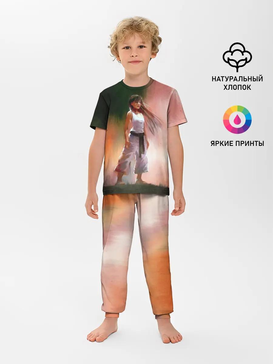 Детская пижама с брюками / Girl