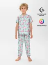 Детская пижама с брюками / Фламинго.
