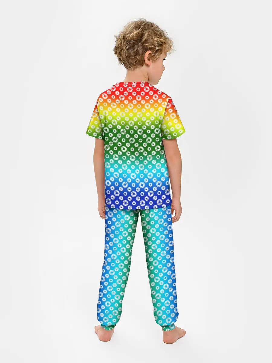 Детская пижама с брюками / Для фотографов. RGB. Диафрагма.
