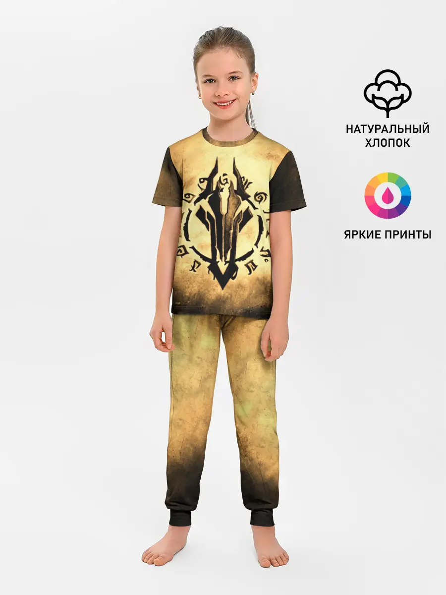 Детская пижама с брюками / Darksiders LOGO