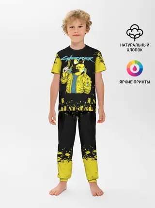 Детская пижама с брюками / CyberPunk 2077