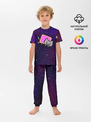 Детская пижама с брюками / Nyan Cat