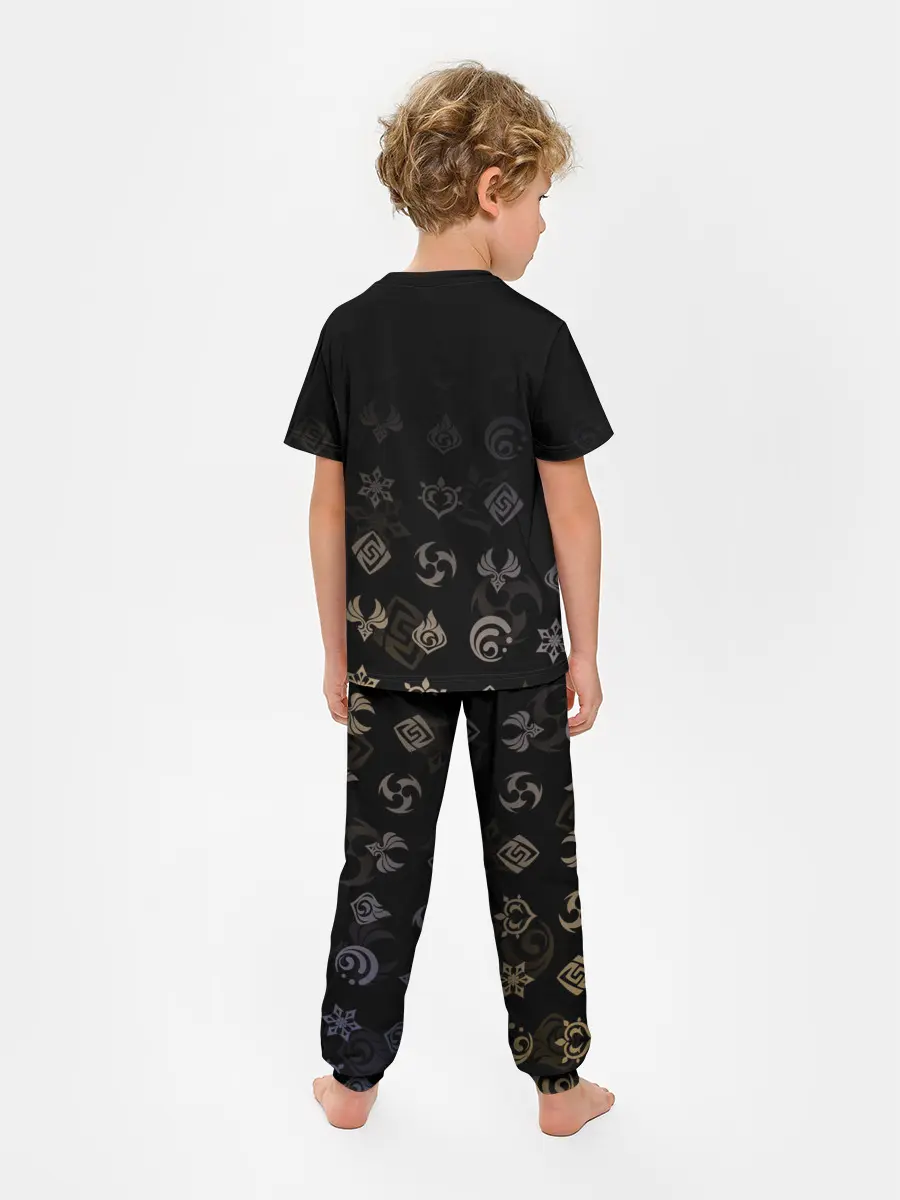 Детская пижама с брюками / Альбедо / Genshin Impact