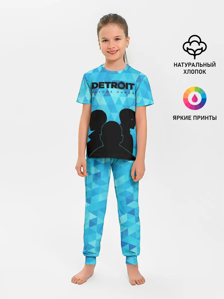 Детская пижама с брюками / Detroit: Become Human.