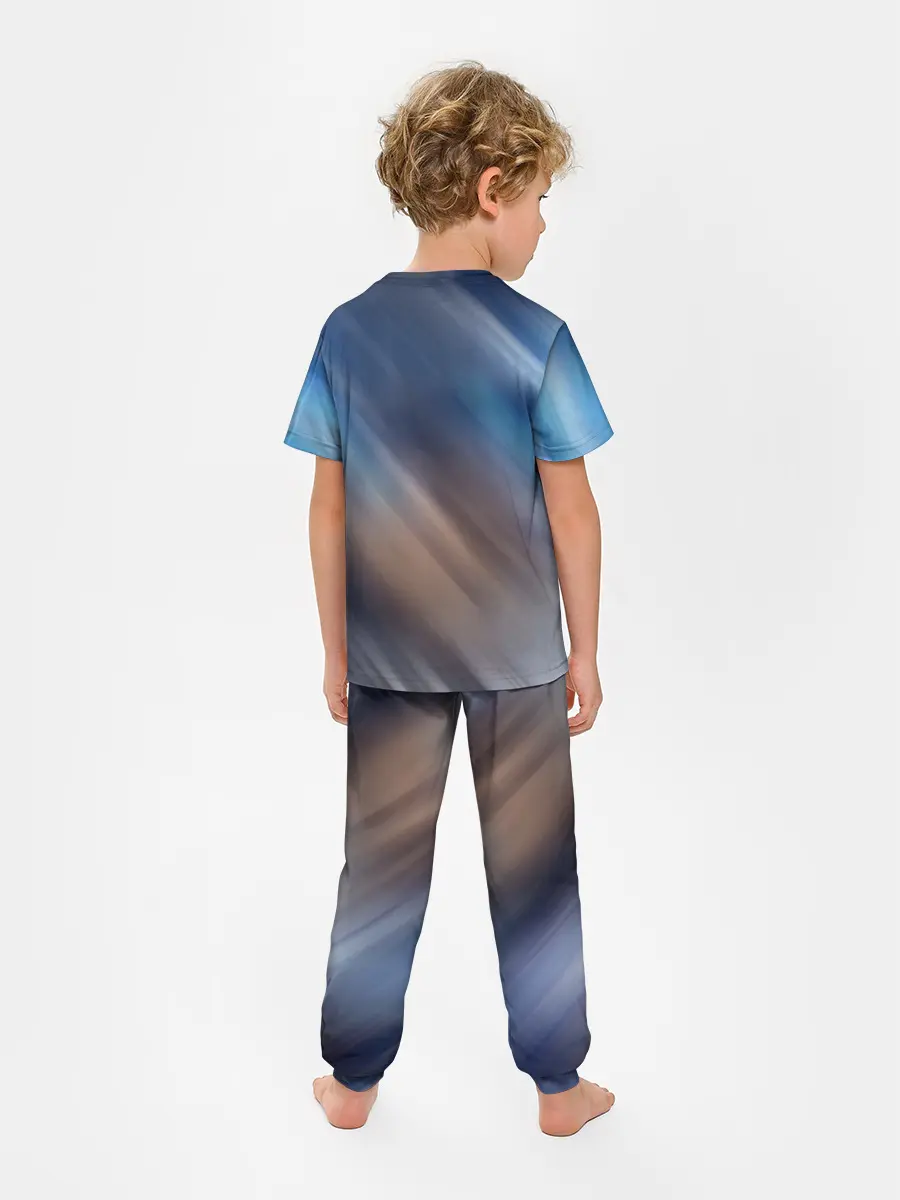 Детская пижама с брюками / КОТ АСТРОНАВТ
