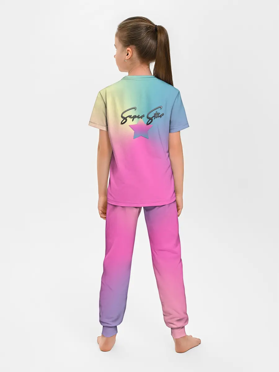 Детская пижама с брюками / Супер Стар