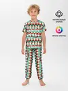 Детская пижама с брюками / Ёлочки