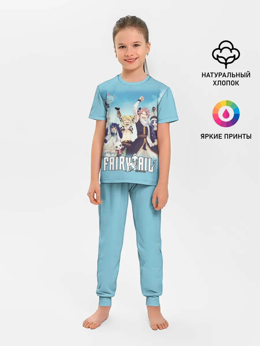 Детская пижама с брюками / Fairy Tail Heroes