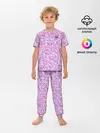 Детская пижама с брюками / Абстракция