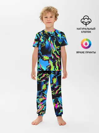 Детская пижама с брюками / Странное дерево