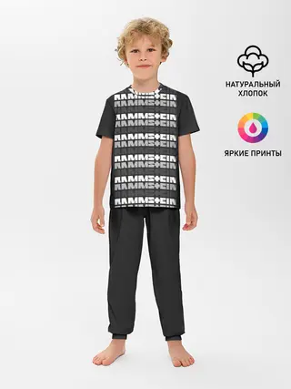 Детская пижама с брюками / Rammstein