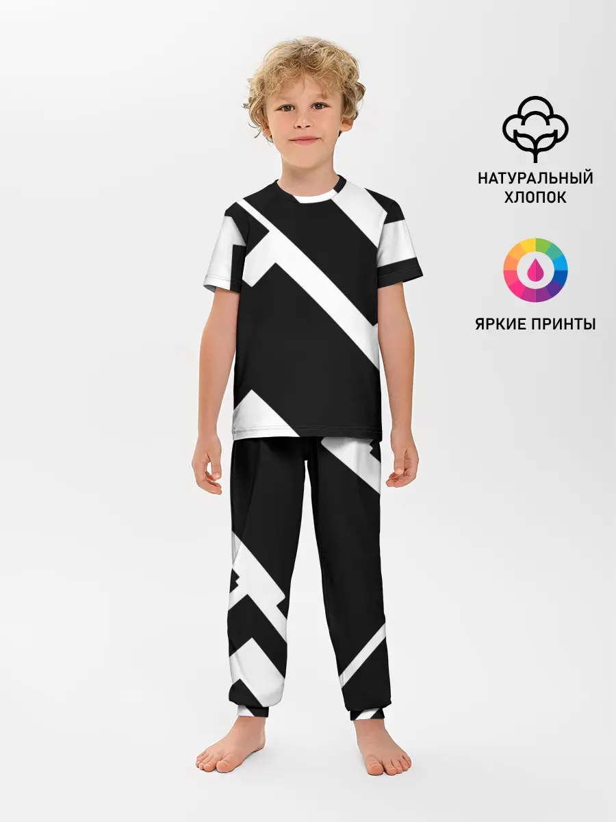Детская пижама с брюками / Geometry