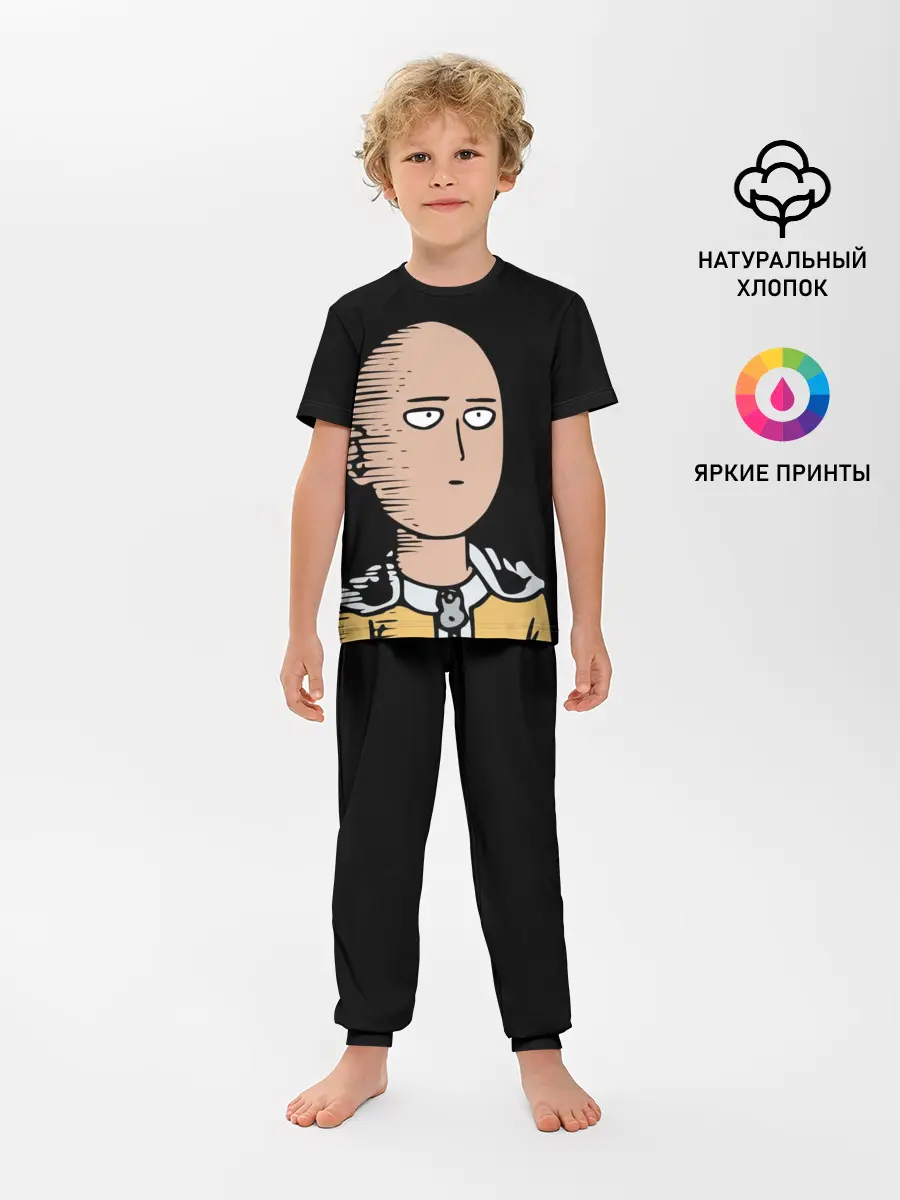 Детская пижама с брюками / One-Punch Man Ванпачмен