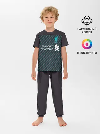 Детская пижама с брюками / Liverpool 19-20 home - форма.