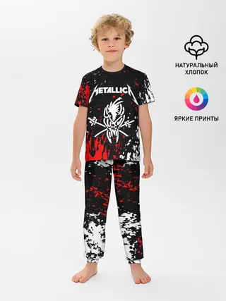 Детская пижама с брюками / METALLICA