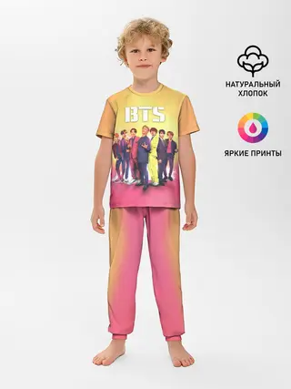 Детская пижама с брюками / BTS