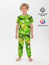 Детская пижама с брюками / Ирландский Клевер и Монетка