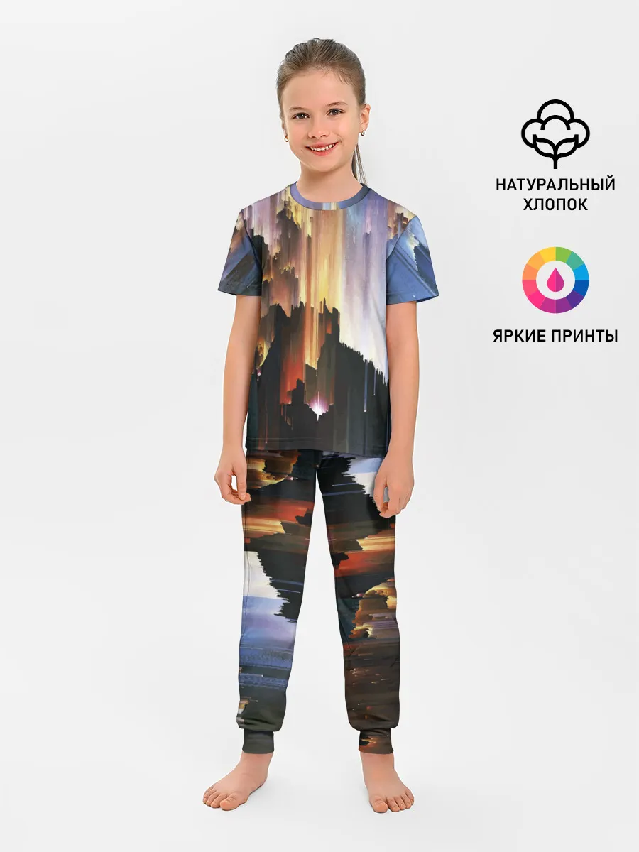 Детская пижама с брюками / Space