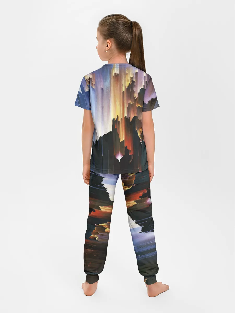 Детская пижама с брюками / Space