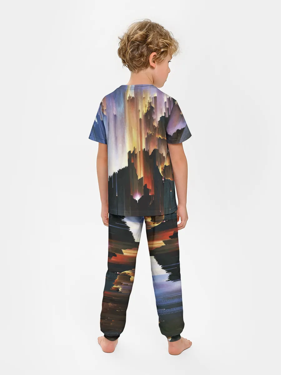 Детская пижама с брюками / Space