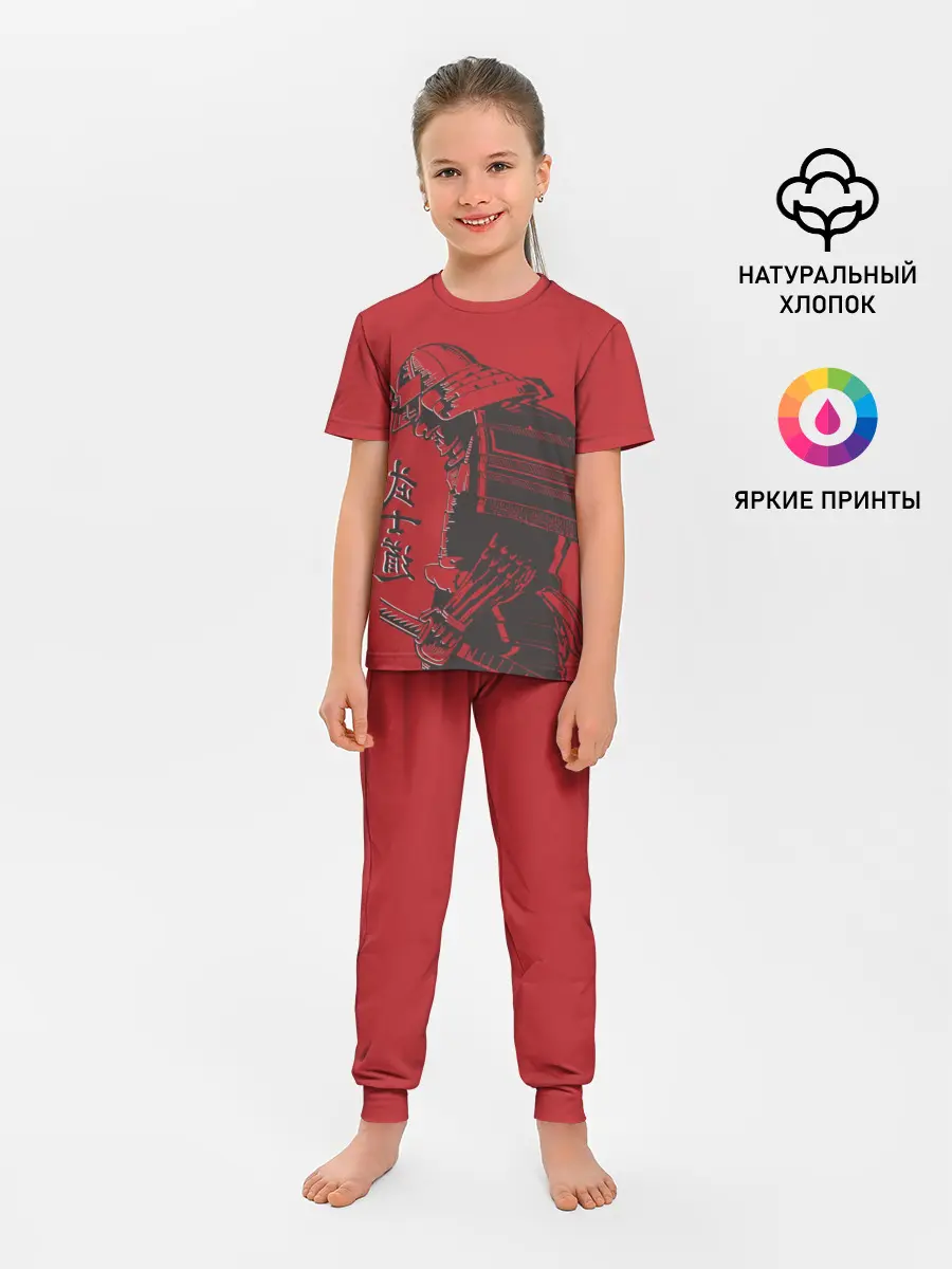 Детская пижама с брюками / Самурай