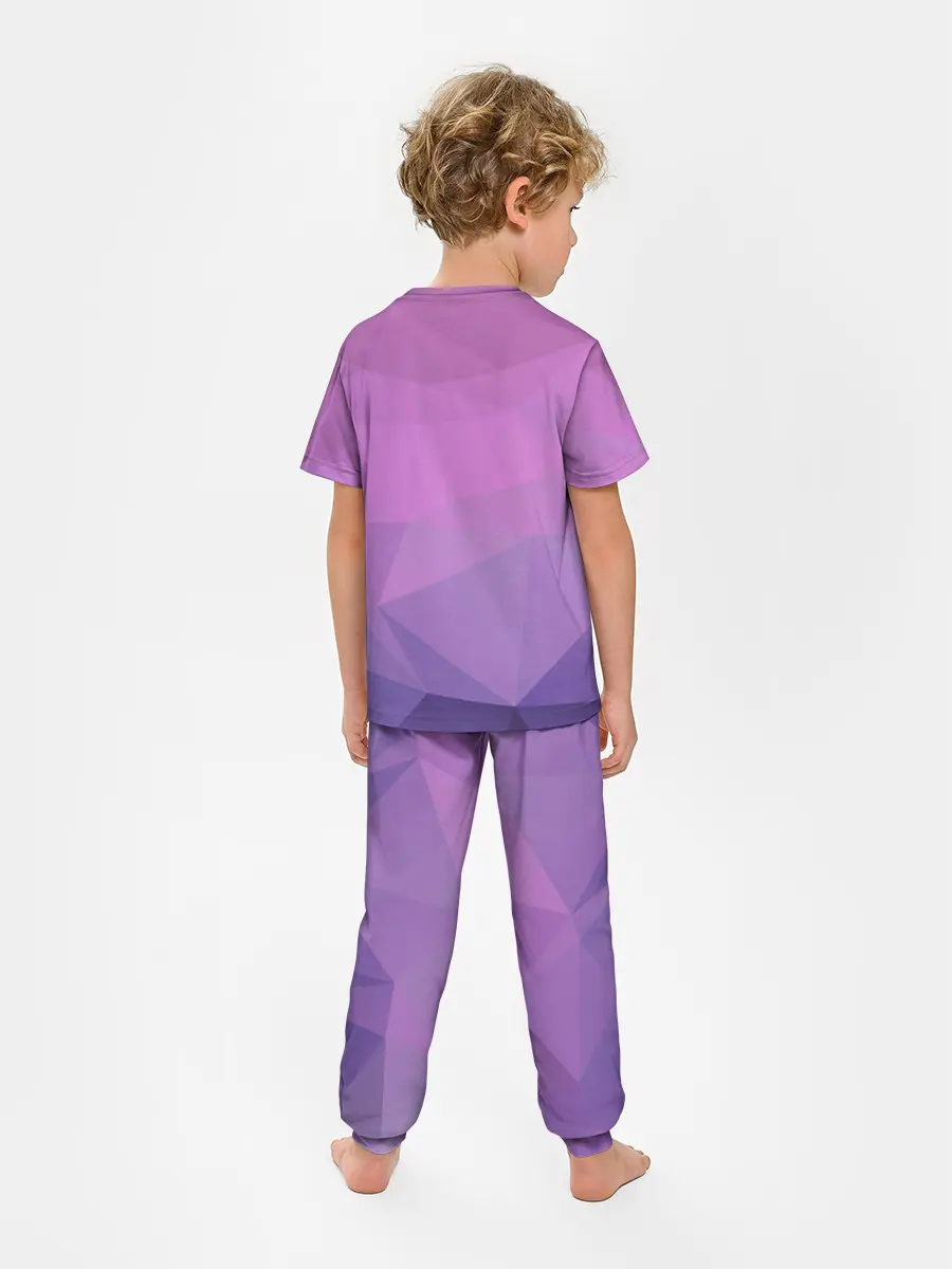 Детская пижама с брюками / Абстракция