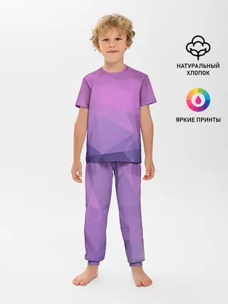 Детская пижама с брюками / Абстракция