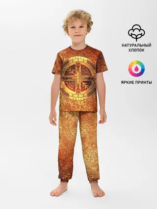 Детская пижама с брюками / Кельтские узоры