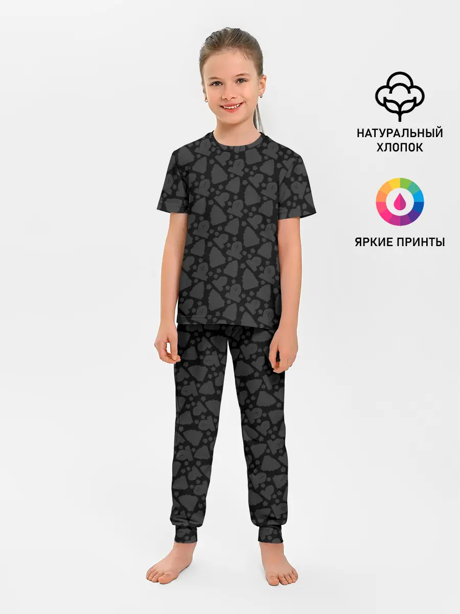 Детская пижама с брюками / Patern Halloween 8