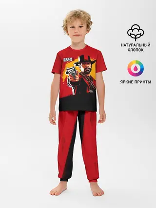Детская пижама с брюками / Red Dead Redemption 2