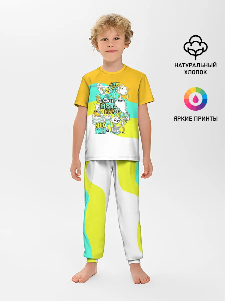 Детская пижама с брюками / Adventure Time