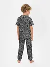 Детская пижама с брюками / Геометрия ЧБ.Black & white
