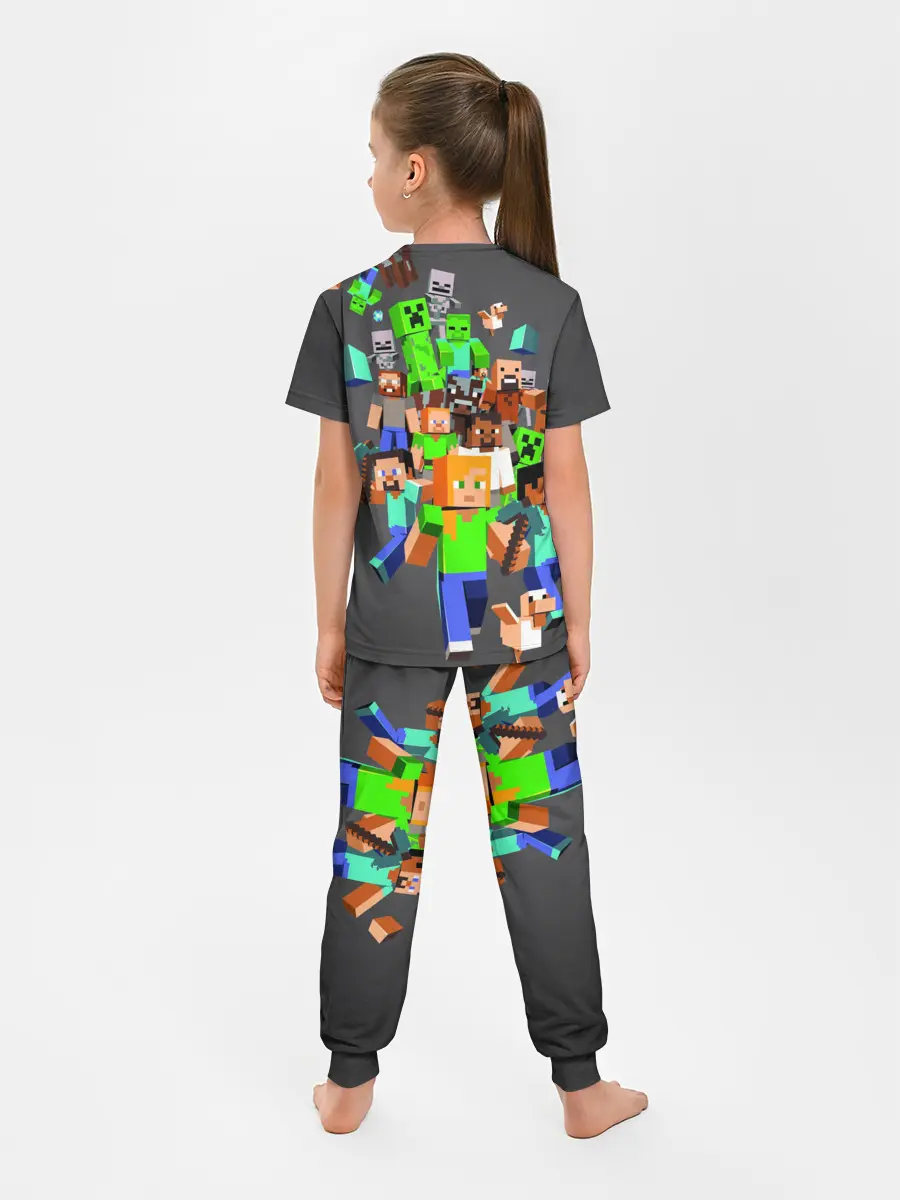 Детская пижама с брюками / MINECRAFT ONLINE