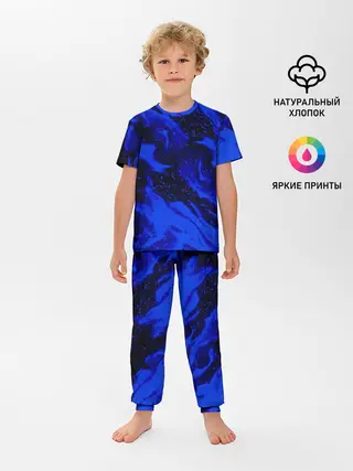 Детская пижама с брюками / СИНИЙ ОГОНЬ