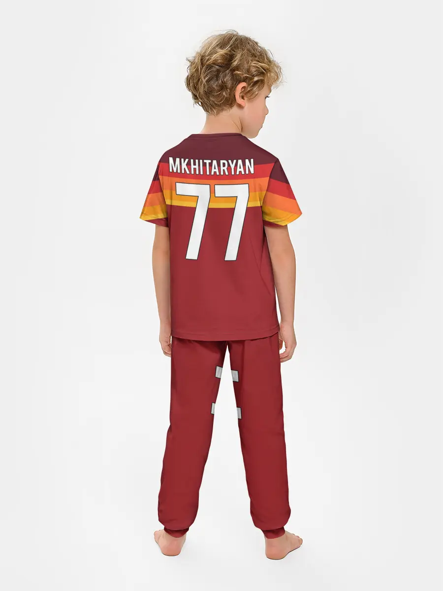 Детская пижама с брюками / Мхитарян | футболка Рома