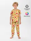 Детская пижама с брюками / Фастфуд