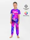 Детская пижама с брюками / NEON POLYGON