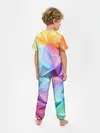 Детская пижама с брюками / Радужная геометрия