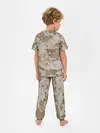 Детская пижама с брюками / Камуфляжный пиксель