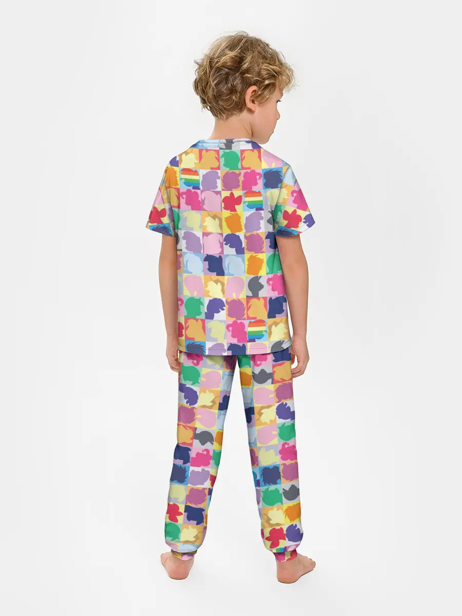 Детская пижама с брюками / Команда пони