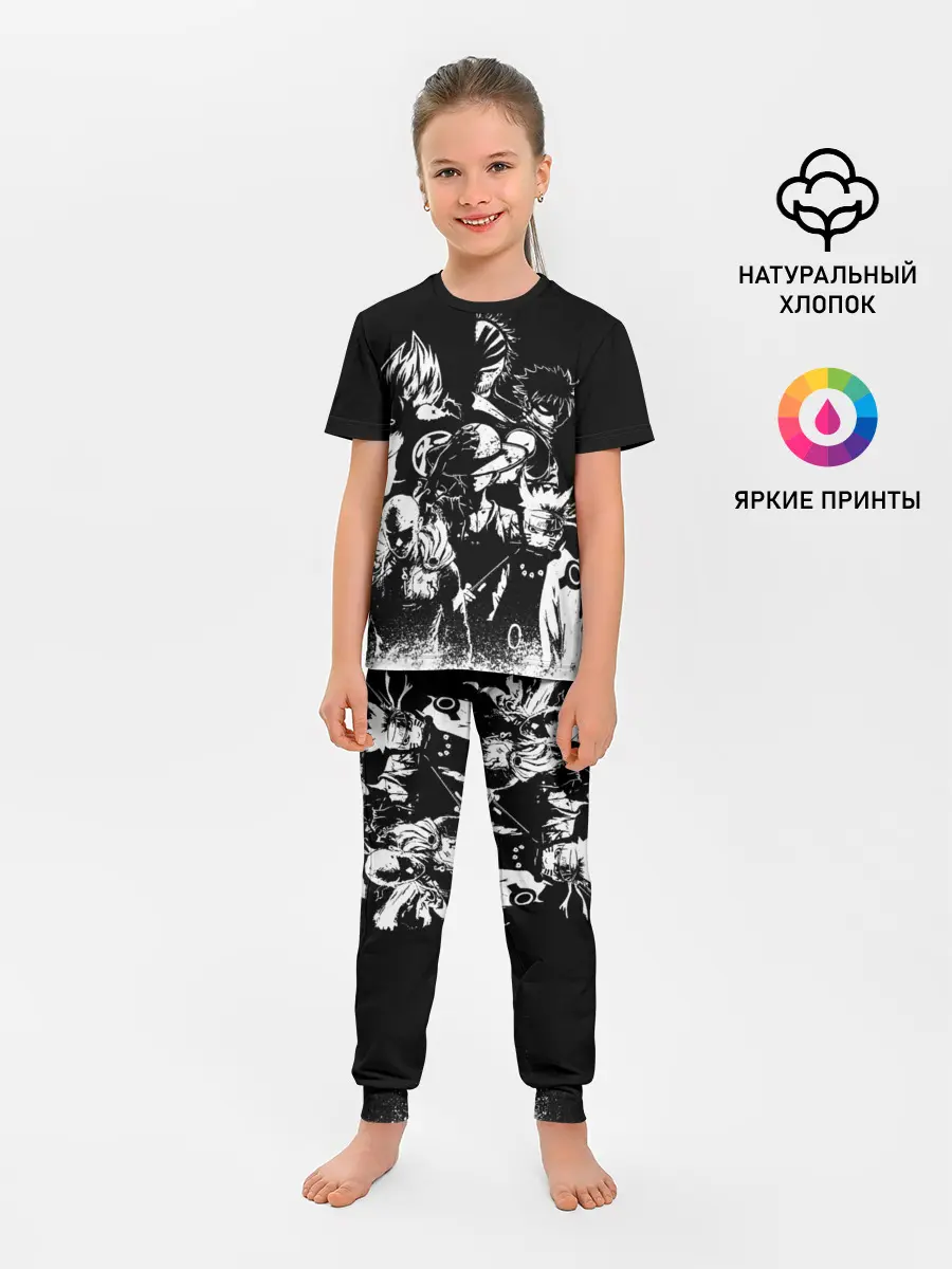 Детская пижама с брюками / ГЛАВНЫЕ ГЕРОИ АНИМЕ