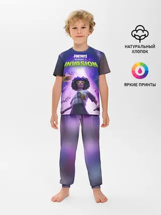 Детская пижама с брюками / FORTNITE 7 СЕЗОН 2 ЧАСТЬ