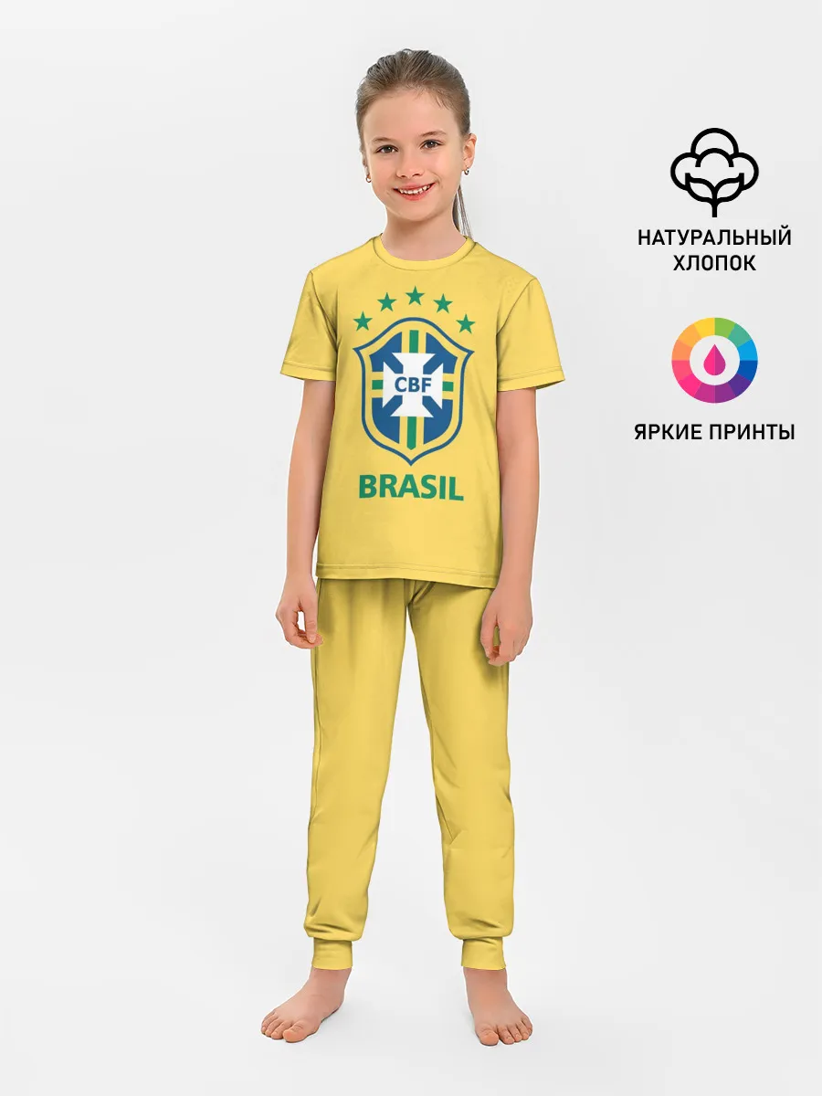 Детская пижама с брюками / Сборная Бразилии
