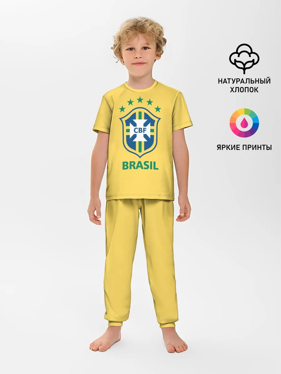 Детская пижама с брюками / Сборная Бразилии